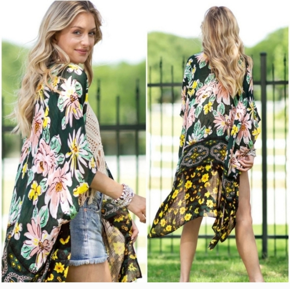 Floral cover up